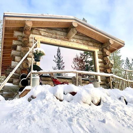 Cozy Log Cabin By Invisible Forest Lodge Рованиеми Экстерьер фото