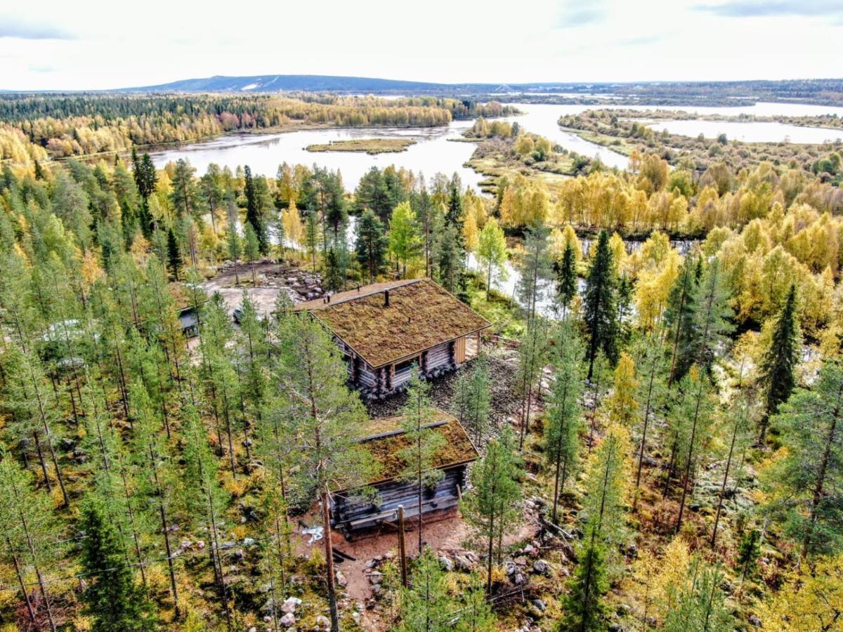 Cozy Log Cabin By Invisible Forest Lodge Рованиеми Экстерьер фото