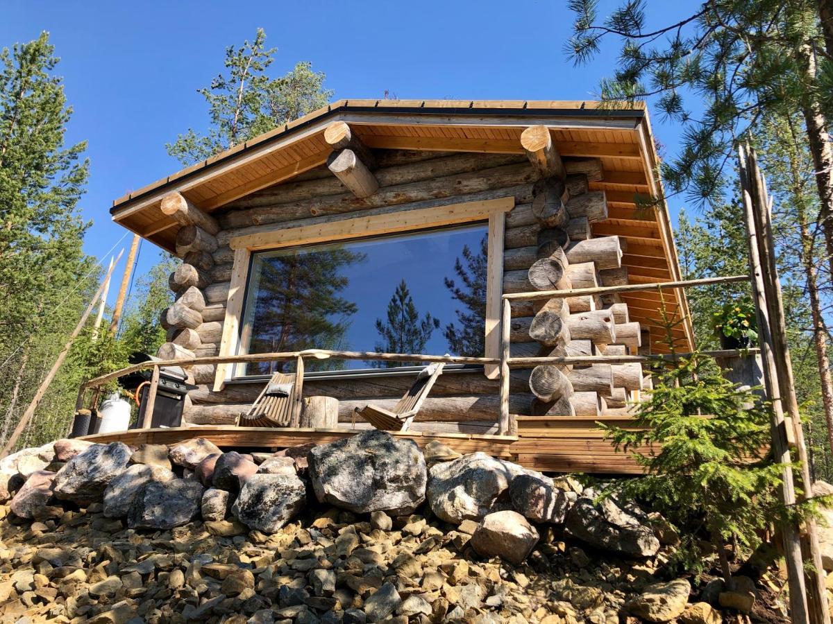 Cozy Log Cabin By Invisible Forest Lodge Рованиеми Экстерьер фото