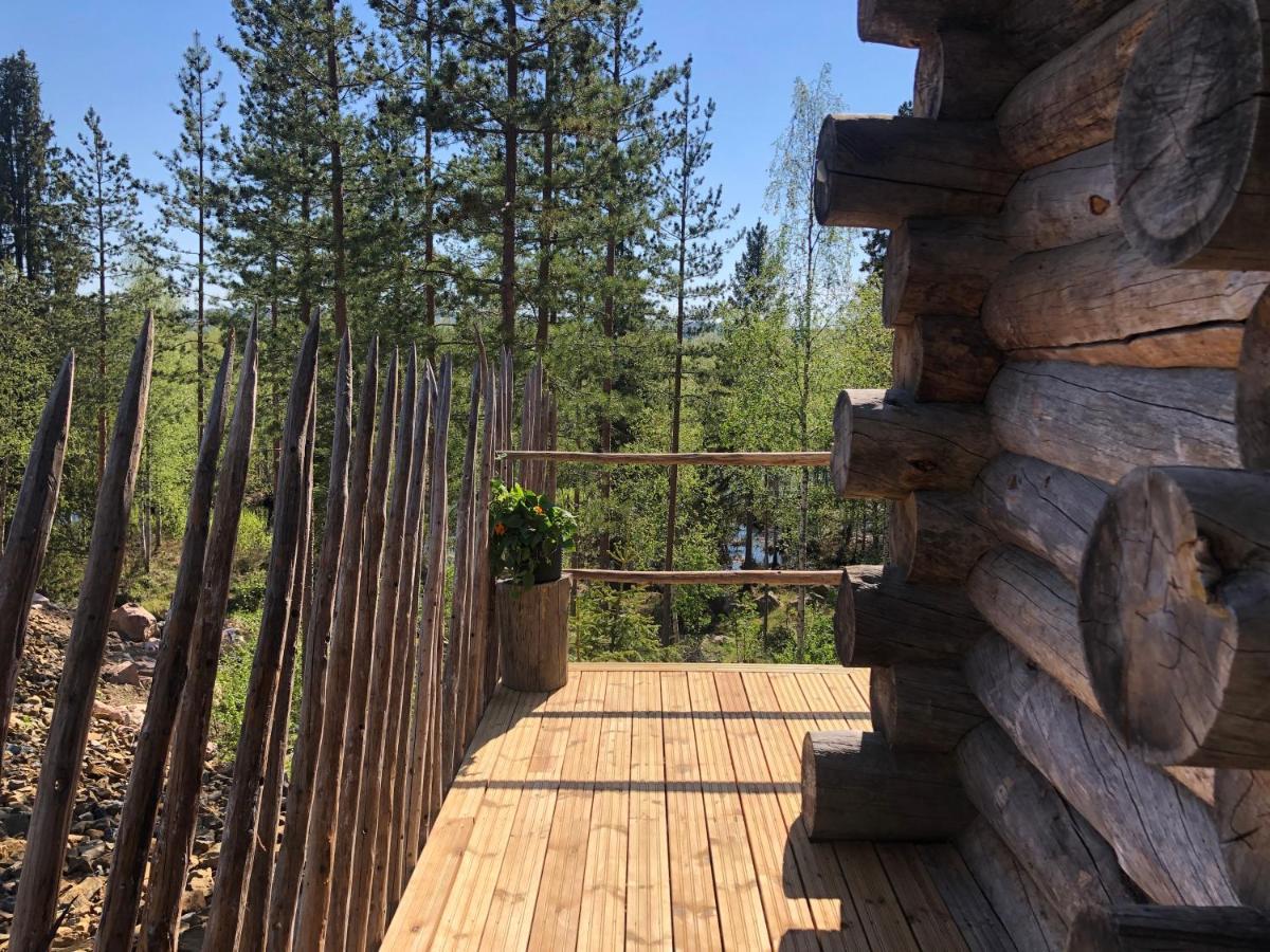 Cozy Log Cabin By Invisible Forest Lodge Рованиеми Экстерьер фото