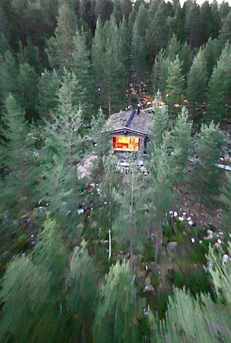 Cozy Log Cabin By Invisible Forest Lodge Рованиеми Экстерьер фото